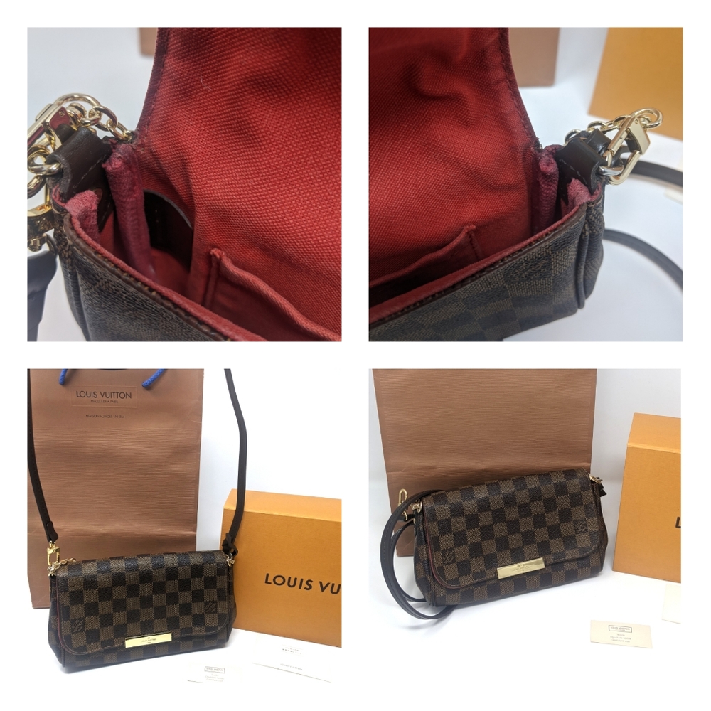 Louis Vuitton Favorite PM Damier Ebene Crossbody - Picture 8 of 16